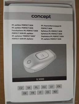 Predám epilátor CONCEPT IPL IL3000 - 6