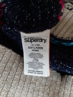 Dámsky prechodný kabát+rifle PepeJeans a pulóver Superdry - 6