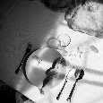 Handmade minimalisticka menovka na svadobny pohar - 6
