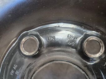 5x112 r16 ET50 x 6,5J plechové disky VW, ŠKODA, SEAT - 6