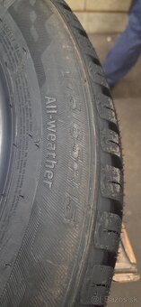 Predám 4ks.celoročné pneumatiky 175/65R15 84T. - 6