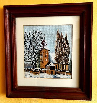 Vyšívané obrazy - 6