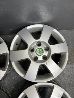 Hlinikove disky škoda 5x112 r15 - 6