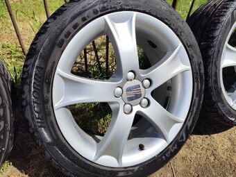 Originál Seat disky + letné pneu 205/45 r16, 6.5Jx16H2 ET43 - 6