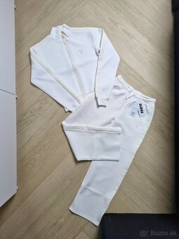 NOVE Guess biela a cierna teplakova suprava XS, XS/S - 6