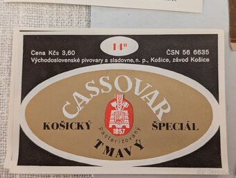 Retro pivné etikety - 6