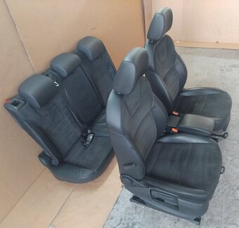 ALCANTARA sedačky + opierka Octavia 3 - 6
