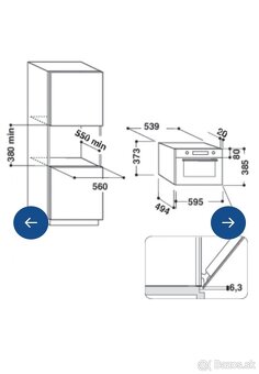 Whirlpool W9 MD260 IXL Nová vstavaná rúra - 6