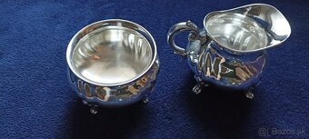 Striebro –kávová sada-R15–Nemecko- 1900-197g – 315€ - 6