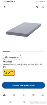 Predám postel Ikea - 6