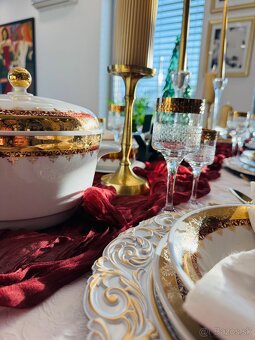 Retro krásna obedová súprava-posielam kurierom - 6