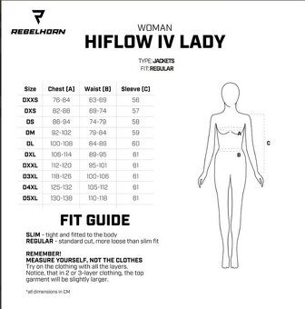 Bunda Rebelhorn HIFLOW IV Lady Flo Yellow - 6