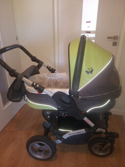 Dorjan 3 - kombinovaný kočík Prestige Butterfly - 6