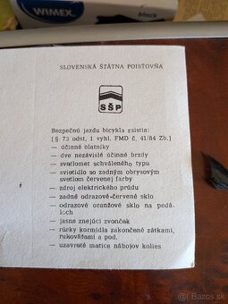 Preukaz na bicykel - 6