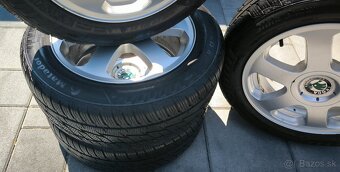 5x100 r15 + zimné pneumatiky - 6