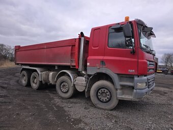 třístranný sklápěcí DAF CF 460 r. 2007, MANUÁL, EURO 5 - 6