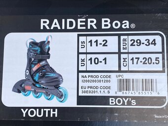 Inline korcule K2 RAIDER Boa - 6