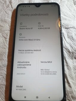 Xiaomi Red mi Note 8T - 6