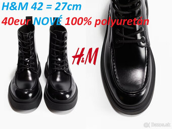 Topánky KOŽENÉ, Čižmy POLYURETÁNOVÉ, Mikiny RYBINOVÉ - 6