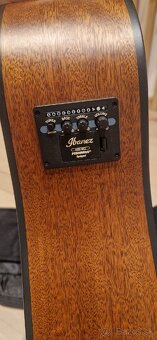 Elektroakustická gitara Ibanez aw65ece-lg - 6