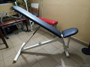 Profesionálna polohovateľná lavička - NOVÁ za 1/4 ceny - 6