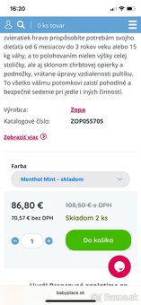 Jedalenska stolicka Zopa - 6