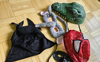 Masky na karneval pre deti, Spiderman a Vreskot (Scream) - 6