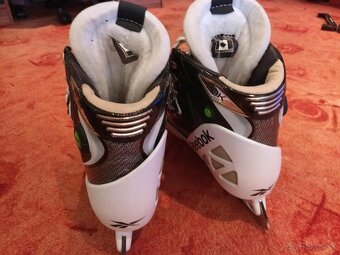 Brankárske korčule Reebok 20K, vel.11, užší, 1x použité - 6