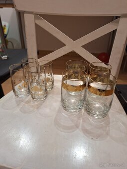 Retro poháre keramika sady predám - 6