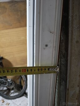 Predám balkónové dvere so zárubňou - 6