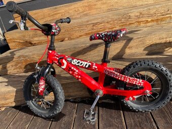 Detsky bicykel scott velkost 12 - 6