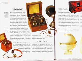 Kniha Bakelite Radios (Bakelitová rádia), encyklopedie - 6