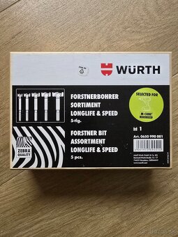 Wurth sadá frez do dreva a sadá vrtákov do dreva nové - 6