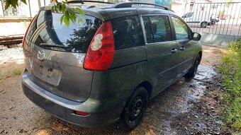 Mazda 5 diesel 2.0 bez hrdze, 7 miest, defektny motor - 6