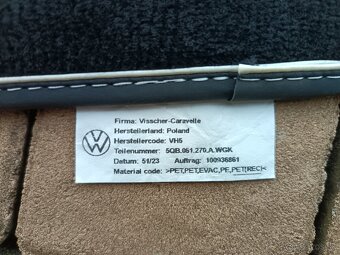 Predám velurove koberce na VW TOURAN..... - 6