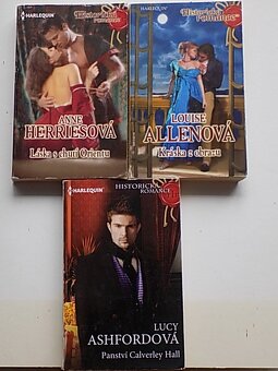 Historické romance - Miller, Johnson, Feather a iný - 6