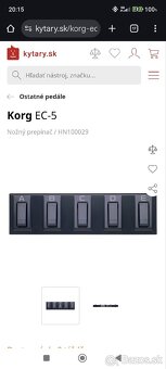 Korg pa 3x 76 plus pedál ec5 kufor aj puzdro - 6