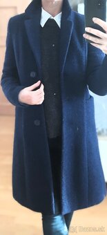 Teplý vlnený kabát slovens.značky Dara fashion v. 34 - 36 - 6