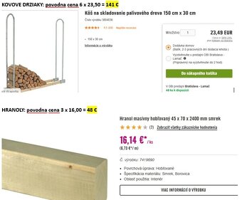 kovove drziaky na drevo - 6