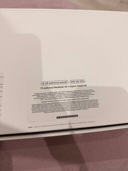 MacBook Air 13" M1 – Top stav, batéria 97 % - 6