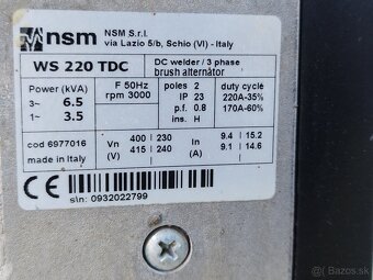 Honda elektrocentrala plus zvaracka 2v1 top stav - 6