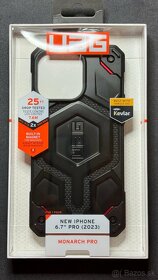 puzdro UAG Monarch Pro MagSafe Kevlar Black pre iPhon - 6