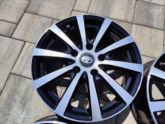 5x114,3 r16 hliníkové disky Toyota, Mitsubishi, Renault - 6