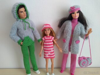 Oblečenie kraťasy tričko šiltovka pre bábiky Ken barbie bund - 6