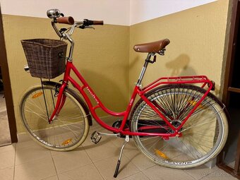 Štýlový dámsky mestský bicykel Kellys Arwen Dutch 28 – červe - 6