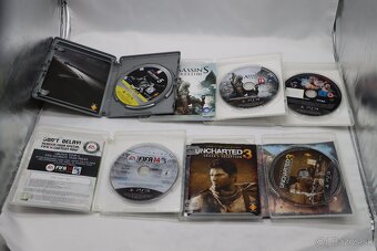 PS3 Slim 160GB + 5 hier + ovládač - 6