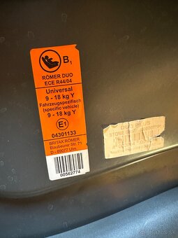 Detska autosedacka s isofixom Romer + doplnky - 6