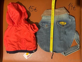 Rôzne oblečenie - NOVÉ bundy pre psíkov - 6