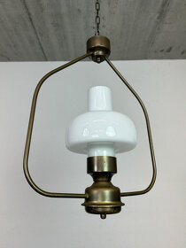 Závesná mosadzná elektrická lampa - 6