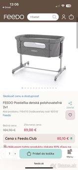 Polohovatelna postielka - 6